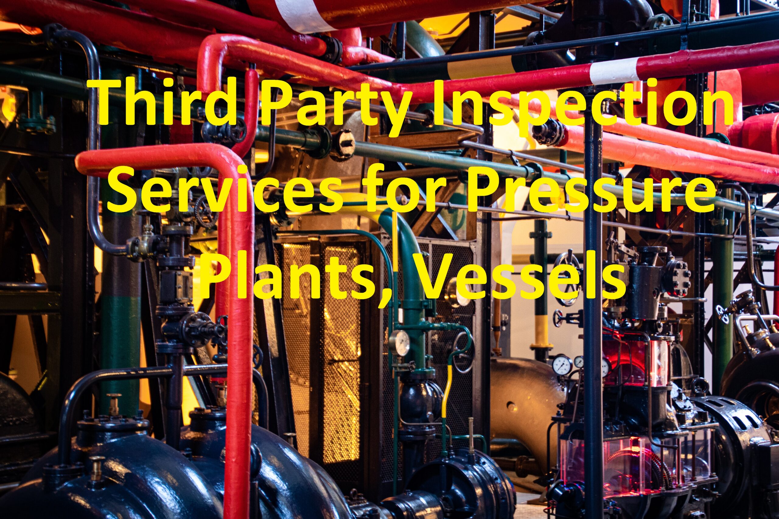 Third Party Inspection Services for Pressure Plants, Vessels