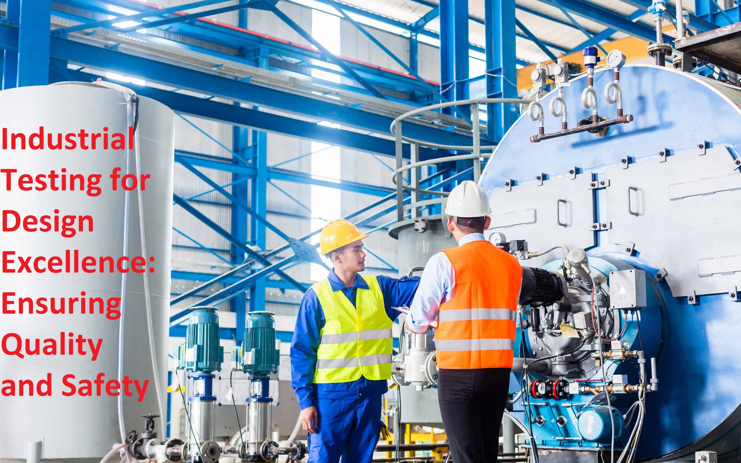 Industrial Testing for Design Excellence: Ensuring Quality and Safety